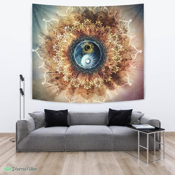 Mandala Radiant by McAshe Tapestry
