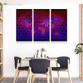 Mandala World by YantrArt 3-Piece Canvas