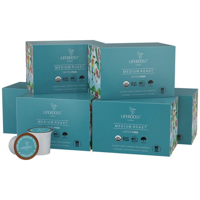Recyclable Medium roast Pods