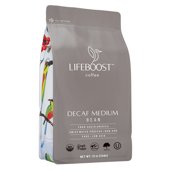 Medium Roast Decaf - Lifeboost Coffee