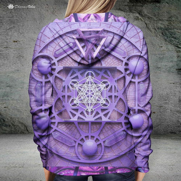 Metatron Hoodie by LightWizard Visionary Hoodie