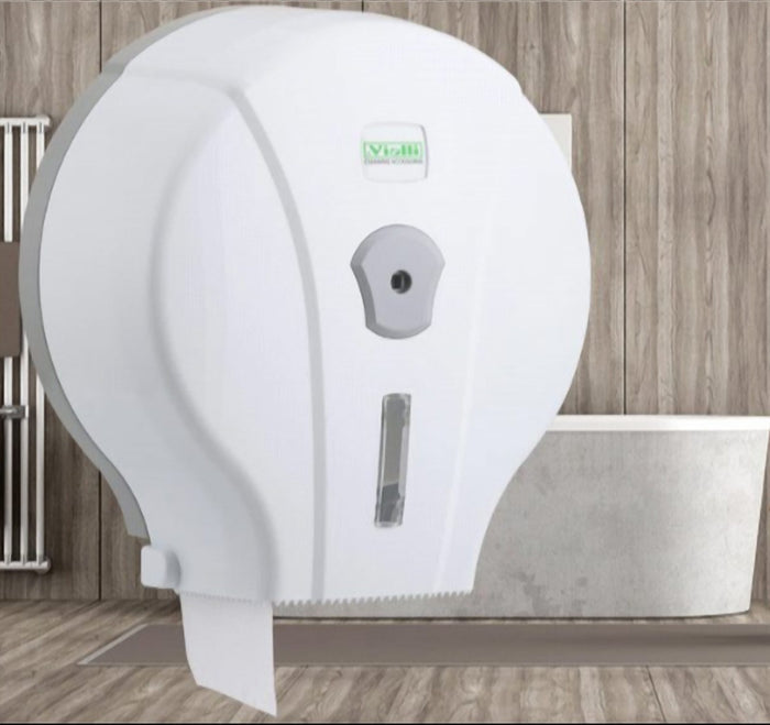 Mini Jumbo Toilet Roll Dispenser 24 x 13 x 26 cm, Lockable