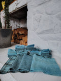 Nautical Hand Dyed Wool Fat Sixteenth Bundle