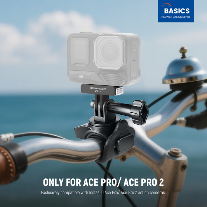 NEEWER AC038 Magnetic Mount Adapter is exclusively compatible with Insta360 Ace Pro Insta 360 Ace Pro 2 action cameras