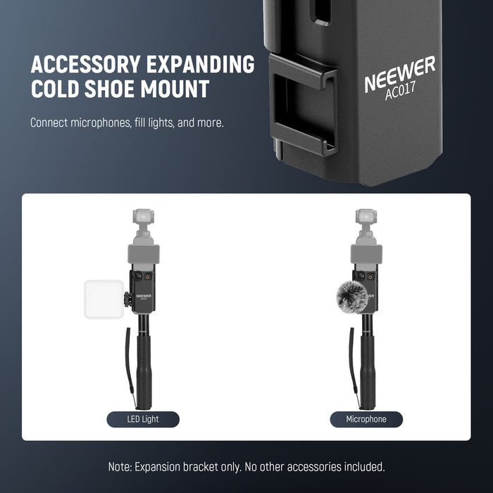 NEEWER BASICS GP-59 Extension Adapter Mount Kit for DJI Osmo Pocket 3