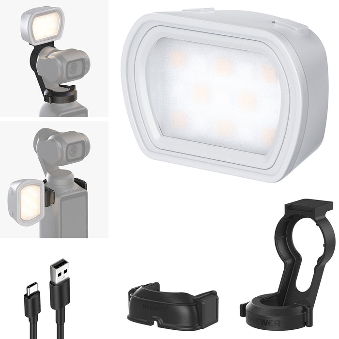 NEEWER M21 Magnetic LED Fill Light For OSMO Pocket 3