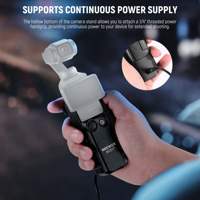 NEEWER GP-67 Backpack Strap Mount Kit with Expansion Cage for DJI Osmo Pocket 3