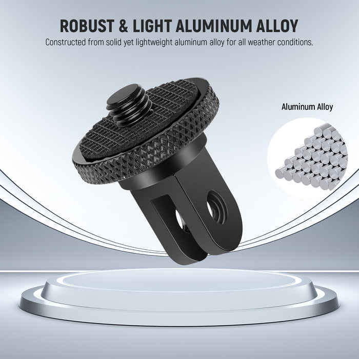 the mount adapter is compact, lightweight, and robust
