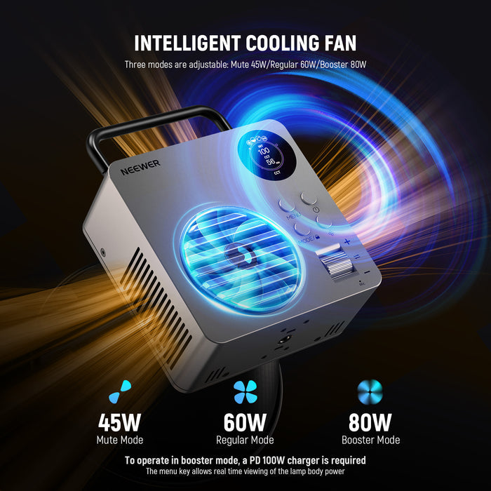 NEEWER HB80B 80W Bi-Color Mini COB LED Video Light