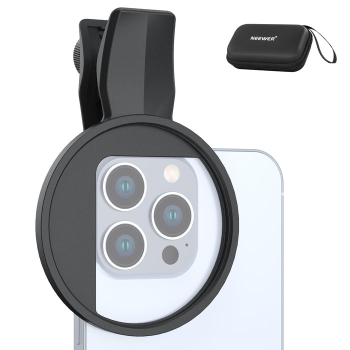 NEEWER LA007 67mm Phone Filter Clamp For iPhone