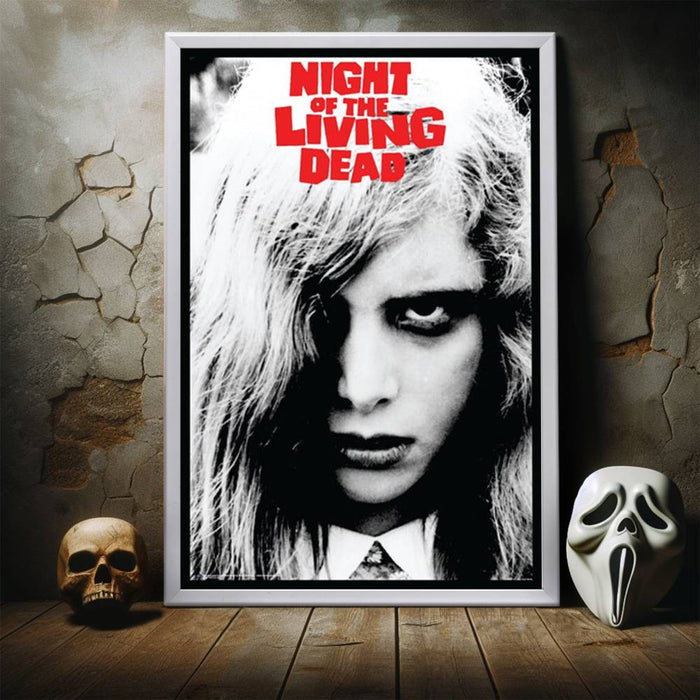 "Night Of The Living Dead" (1968) Framed Movie Poster