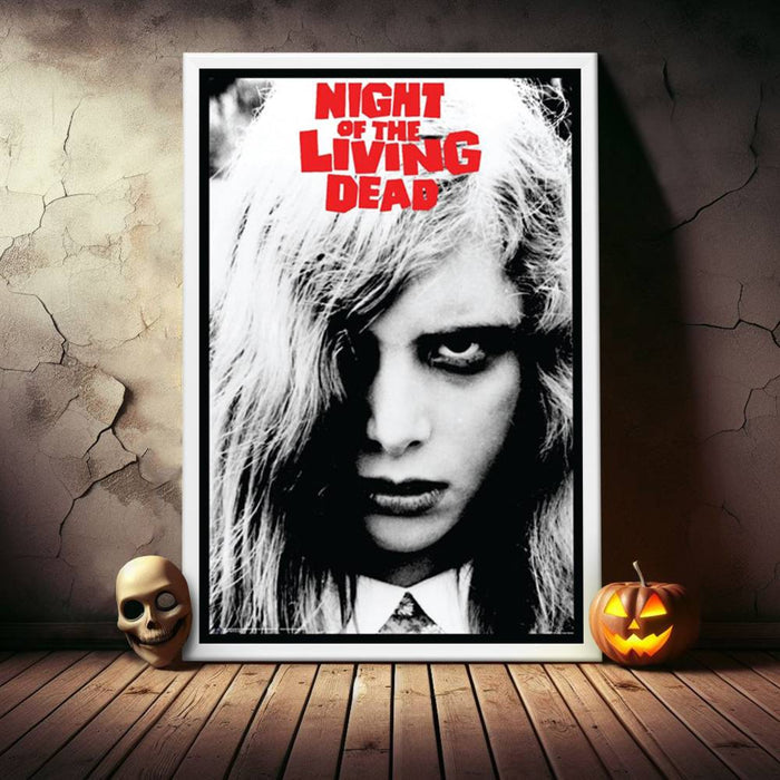 "Night Of The Living Dead" (1968) Framed Movie Poster