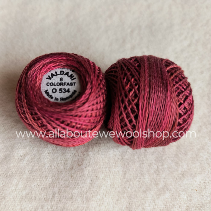 O534 #8 Valdani Perle Cotton Thread