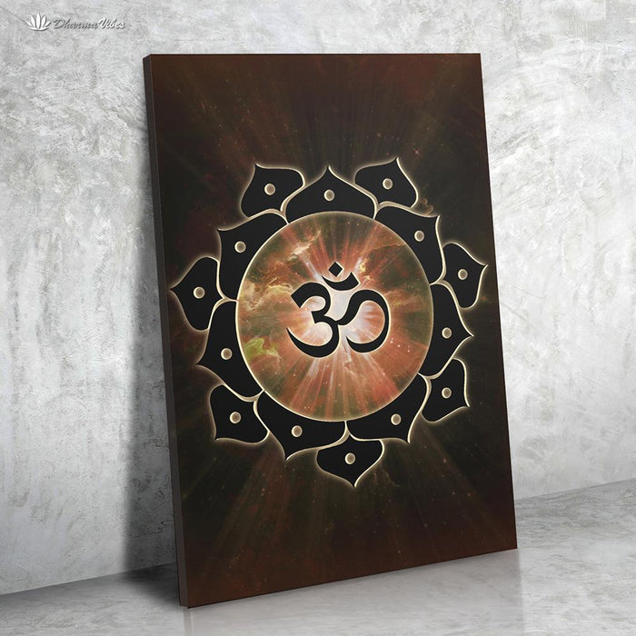 OM by McAshe 1-Piece Canvas Art