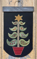 PAISLEY TREE FLAG Paper Pattern - All About Ewe Wool Shop