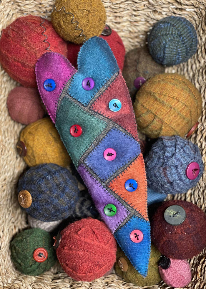PATCH HEART Kit - All About Ewe Wool Shop