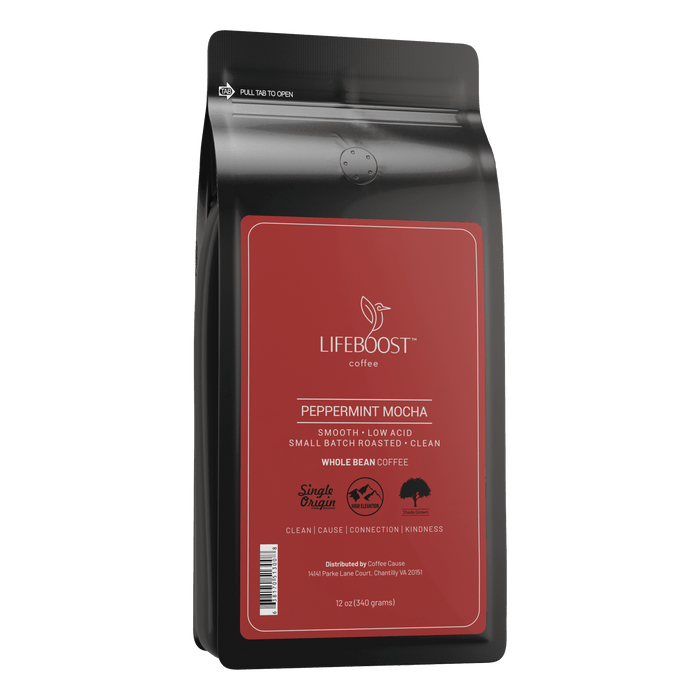Peppermint Mocha Naturally Flavored coffee