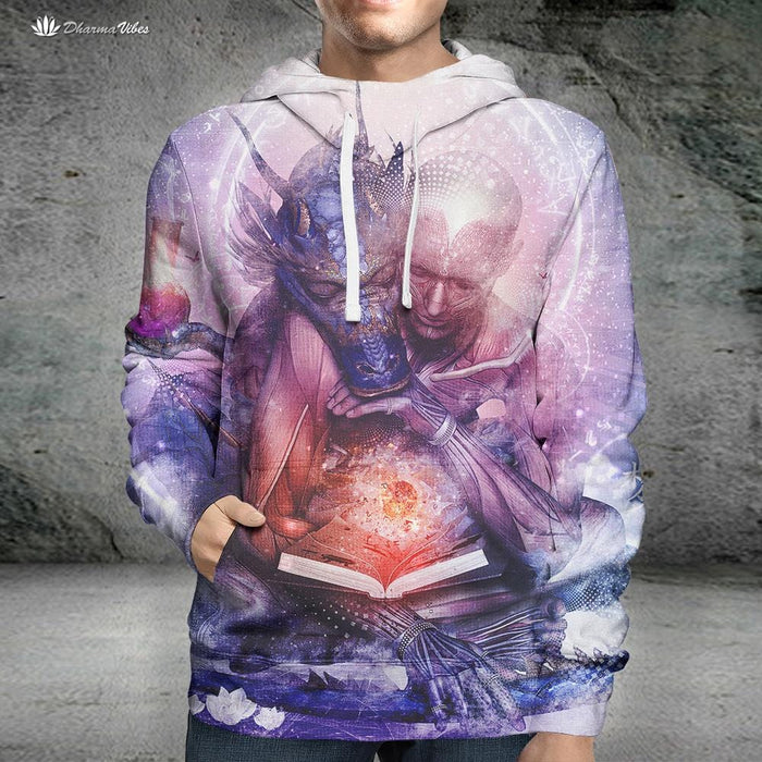 Perhaps The Dreams Are Of Soulmates by Cameron Gray Visionary Hoodie