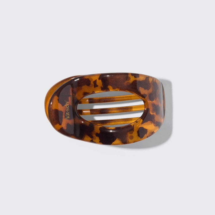 Plastic Small Flat Cloud Clip - Tort - Posh West Boutique