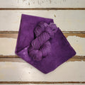 Plum Orchid Hand Dyed Wool Yarn