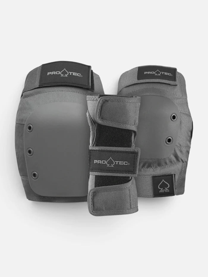 Protecciones Protec Street Adult 3 Pack Pad Set Gris