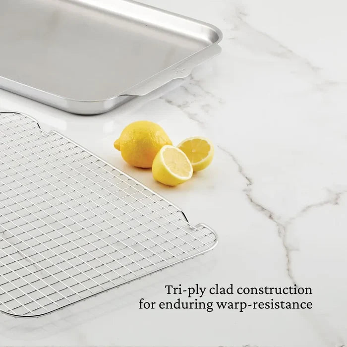 Provisions Ovenbond: Tri-ply Medium Sheet Pan with Rack
