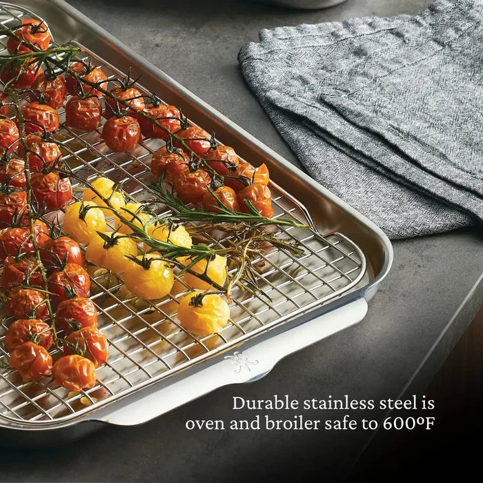 Provisions Ovenbond: Tri-ply Medium Sheet Pan with Rack