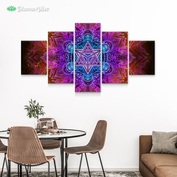 Psique Path by YantrArt 5-Piece Canvas