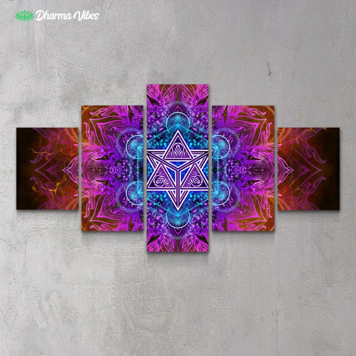 Psique Path by YantrArt 5-Piece Canvas