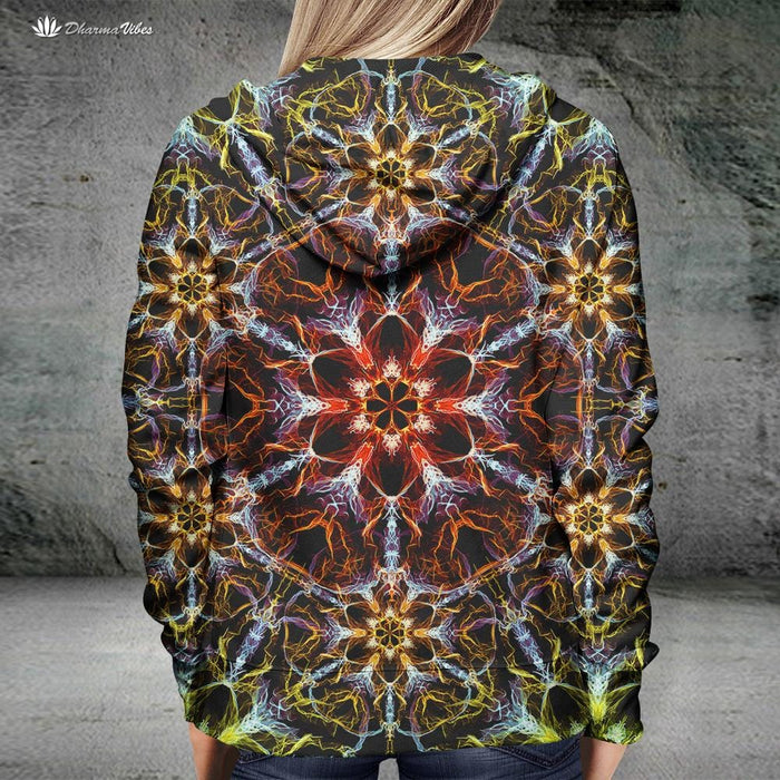 Psyched by YantrArt Design Psychedelic Hoodie