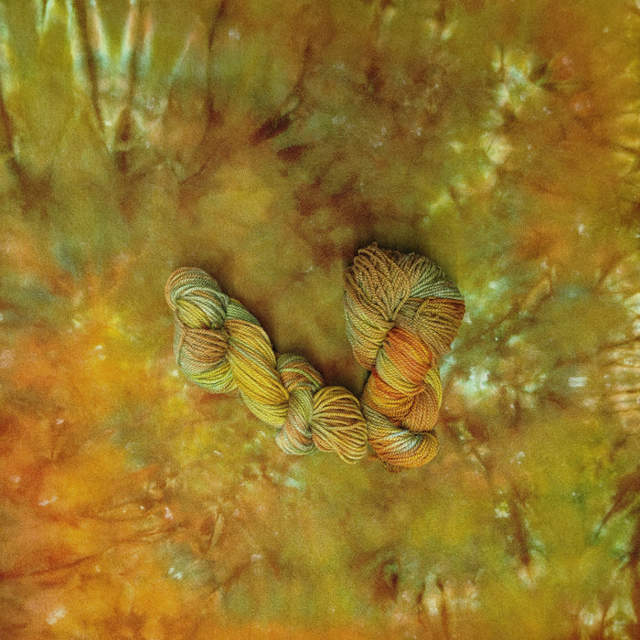 Pumpkin Patch Hand Dyed Wool