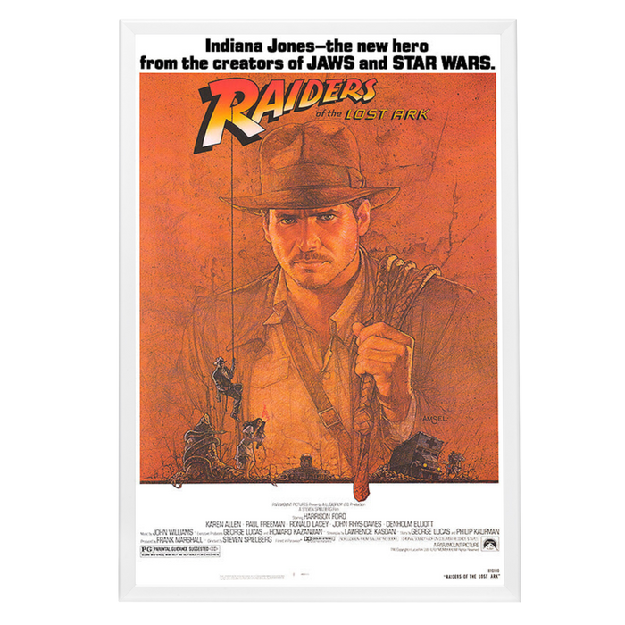 "Raiders of the Lost Ark" (1981) Framed Movie Poster