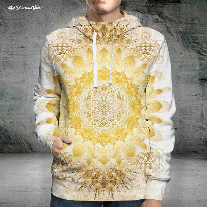 Raising Clear Gold by YantrArt Hoodie