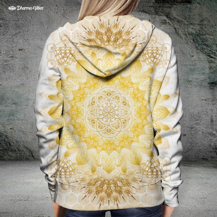 Raising Clear Gold by YantrArt Hoodie