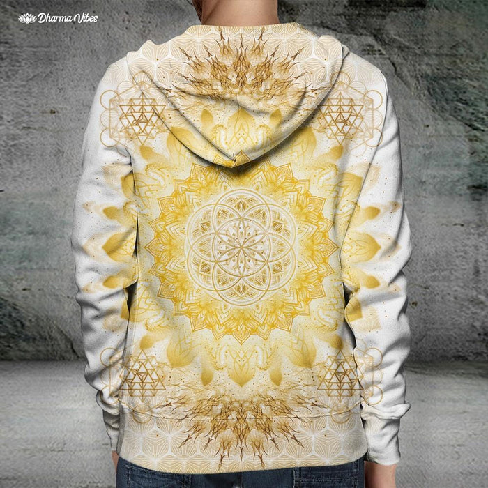 Raising Clear Gold by YantrArt Hoodie