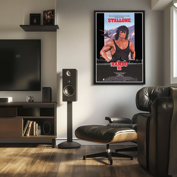"Rambo III" (1988) Framed Movie Poster