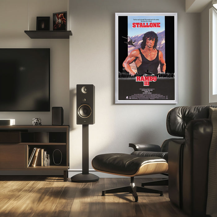"Rambo III" (1988) Framed Movie Poster