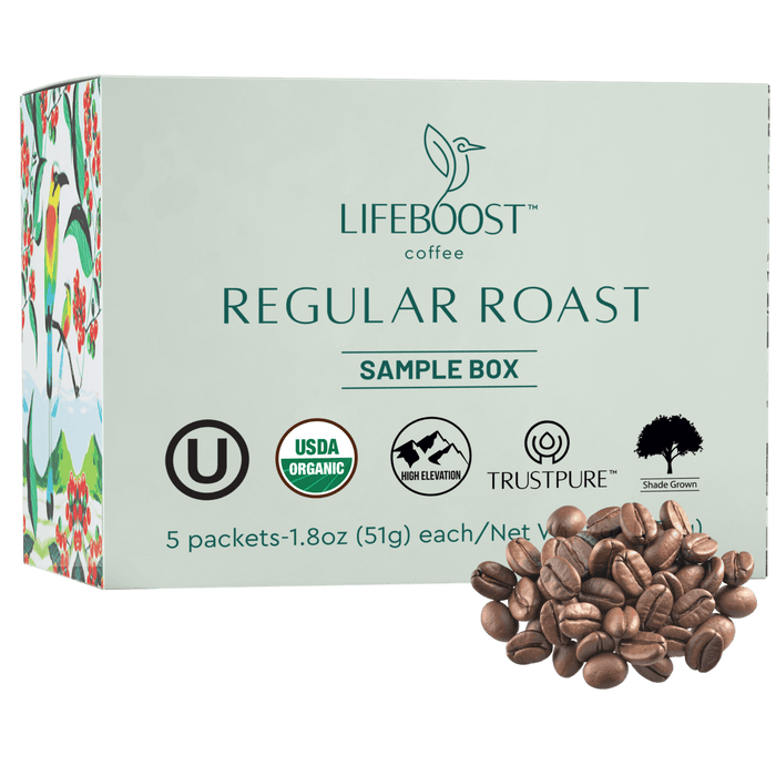 Regular Roast Sample Pack - Lifeboost Coffee