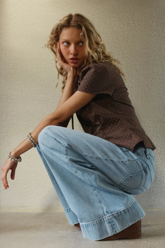 Relaxed Sailor Long - Breezy Blue