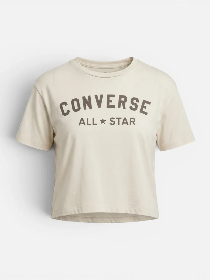 Remera Mujer Converse Retro All Star Tee Blanco