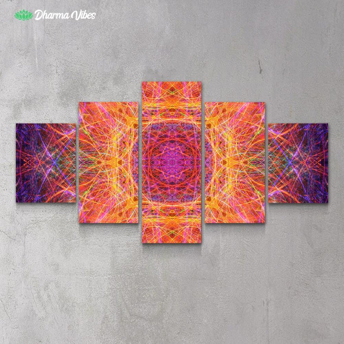 Residual Trip by YantrArt 5-Piece Canvas