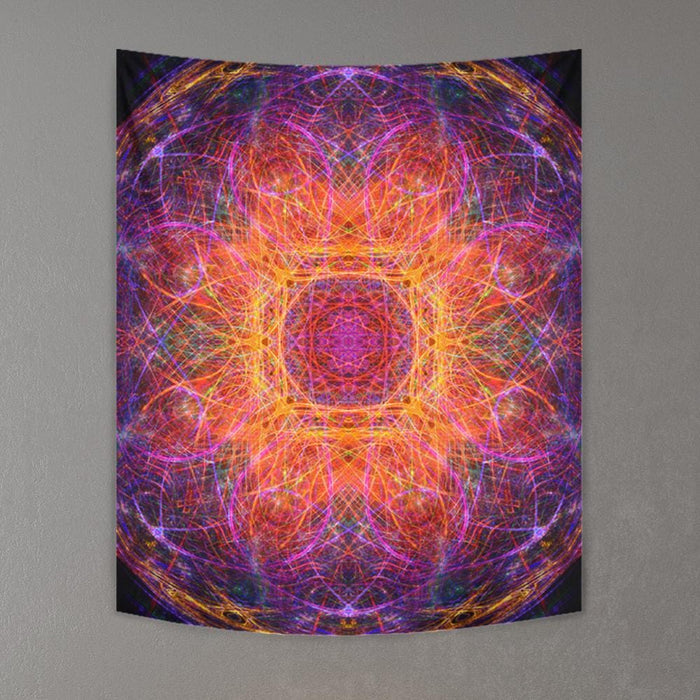 RESIDUAL TRIP by YantrArt Tapestry