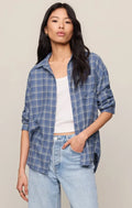 River Plaid Button up