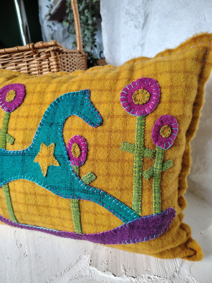 Rocking Horse Pillow Paper Pattern