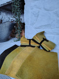 Saffron Hand Dyed Wool Fat Eighth Bundle