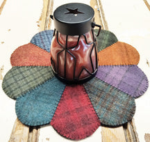 Scallop Mat Paper Pattern