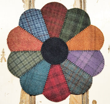 Scallop Mat Paper Pattern