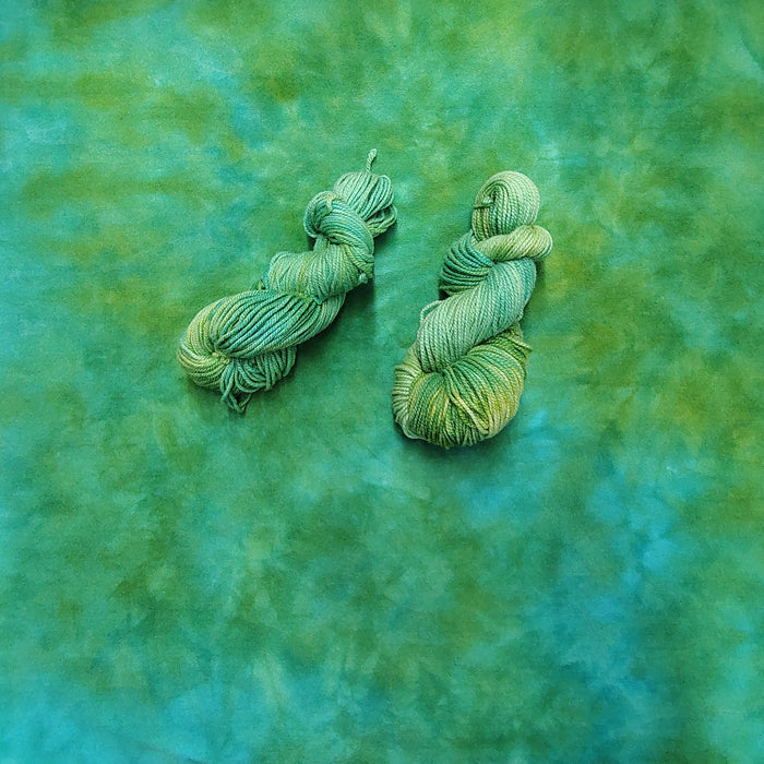 Sea Glass Hand Dyed Wool