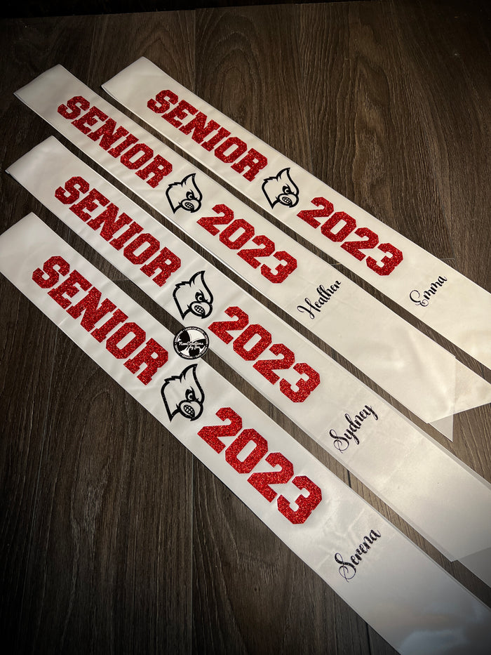Senior, Birthday, Celebration, Bride-To-Be, Baby Shower Sash