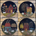 Set of Four "Home" Series Mats Kit - All About Ewe Wool Shop